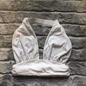 EDIKTED TOP OPEN BACK WHITE - SIZE XS